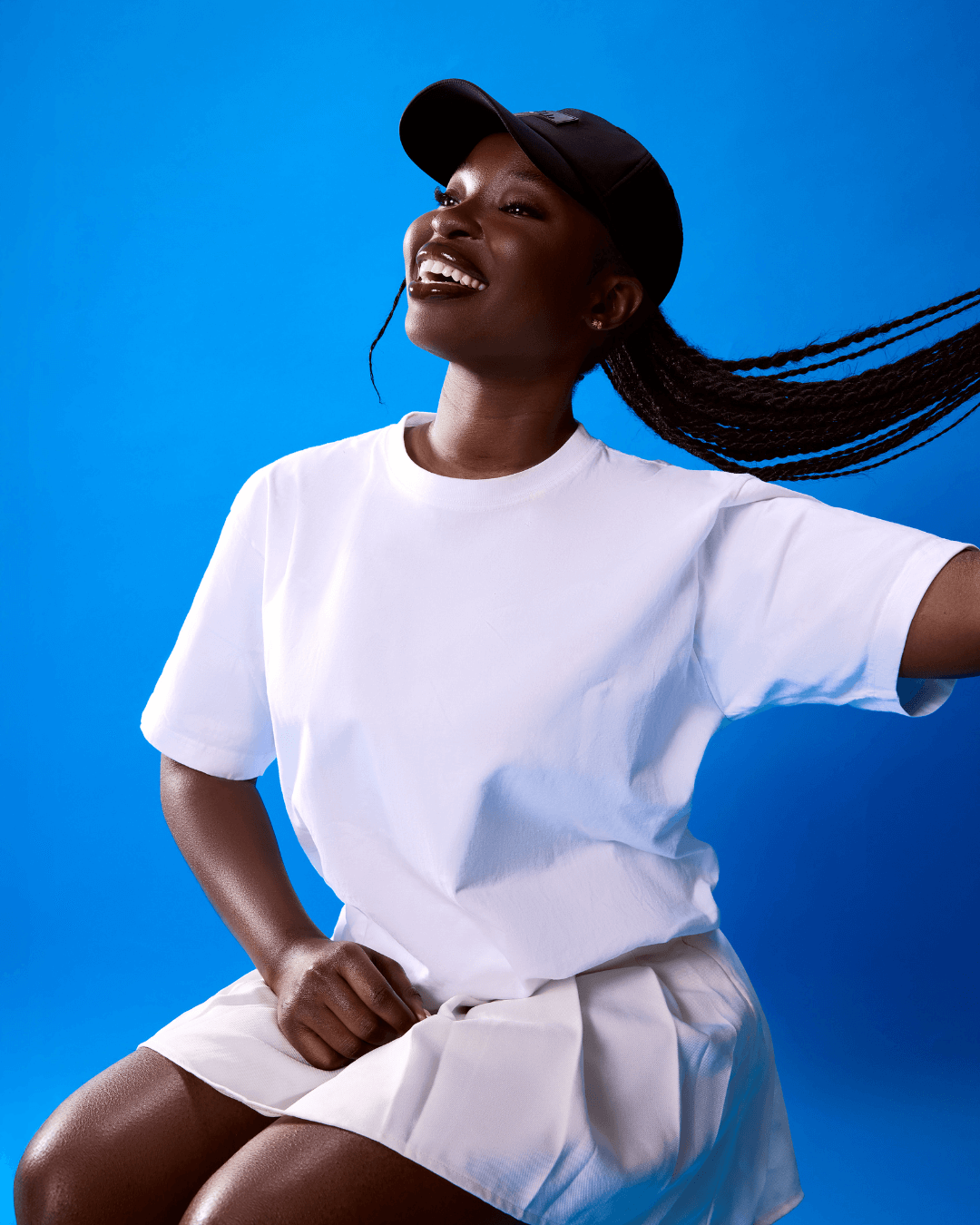 Black Waterproof Satin Lined Dad Hat